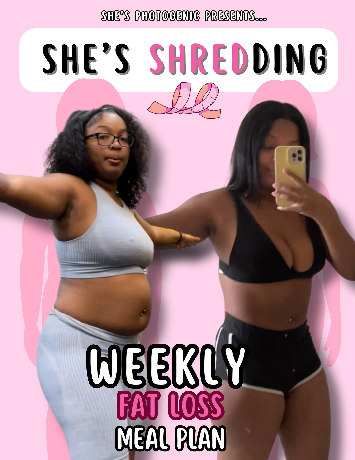 She's Shredding: Weekly Fat Loss Meal Plan