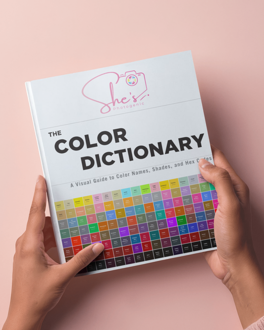 The Color Dictionary: A Visual Guide to Color Names, Shades, and Hex Codes