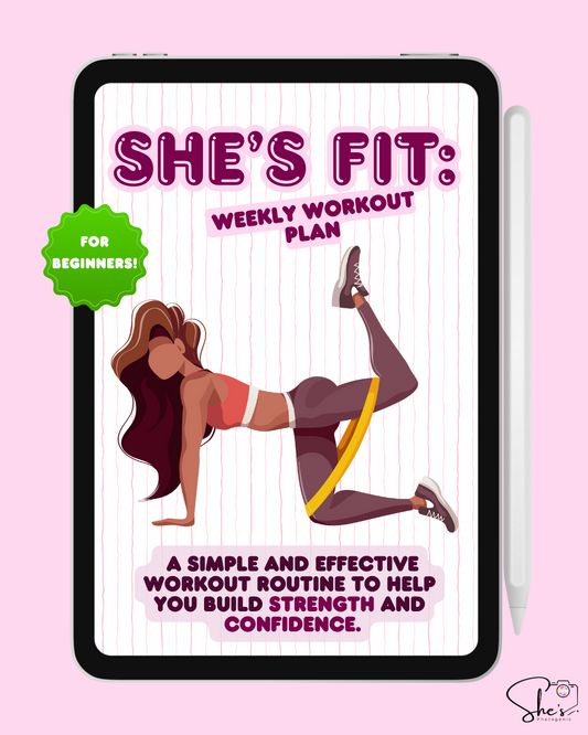 She's Fit: Weekly Beginner Workout Plan